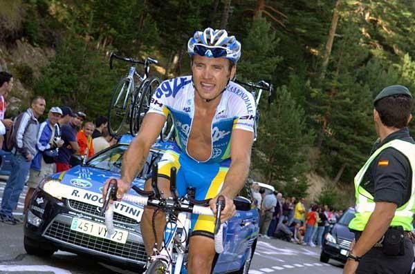 Rinaldo Nocentini (Ag2r) cemented his place in the top 25