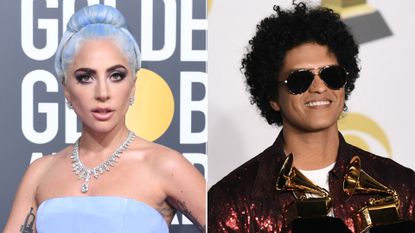 Lady Gaga teases Bruno Mars collab