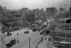 Great San Francisco Fire and Earthquake - April 18, 1906