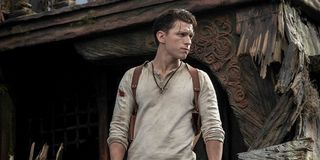 Tom Holland as Nathan Drake in Uncharted