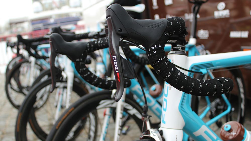 AG2R has been using SRAM eTap for some time