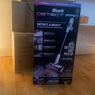 Testing the Shark Detect Pro Cordless Vacuum at home