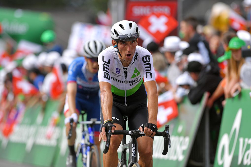 Roman Kreuziger finishes stage 6 at Tour de Suisse