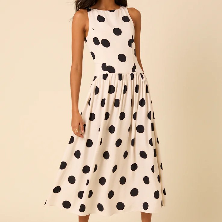 Nobody's Child Polka Dot Kyla Dress