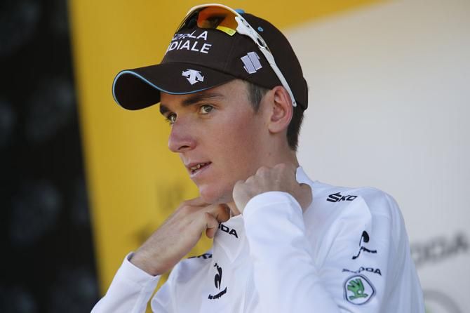 Romain Bardet in white