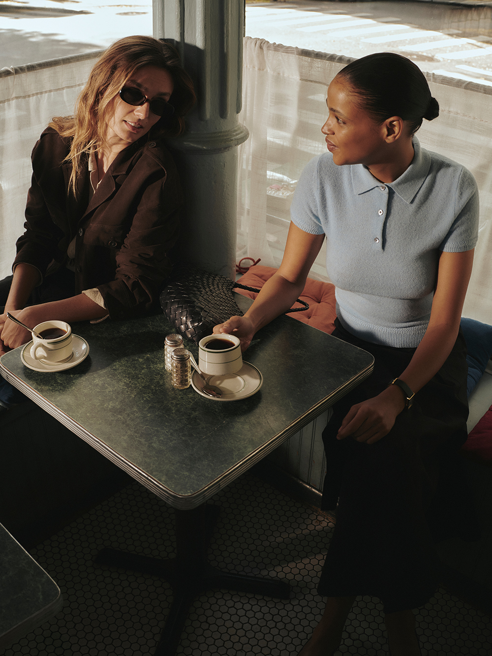 Banana Republic latest campaign with stylist Danielle Goldberg, featuring the "New Work" capsule