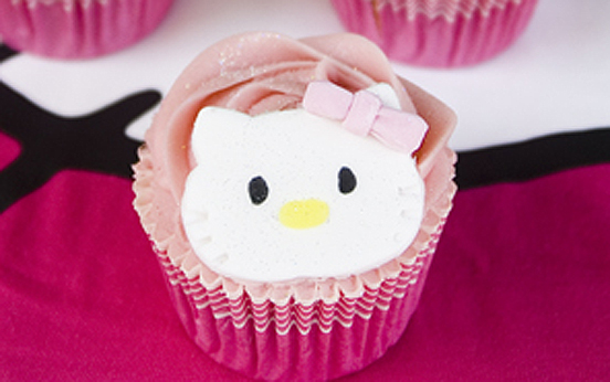 Hello Kitty cupcakes, Baking Recipes