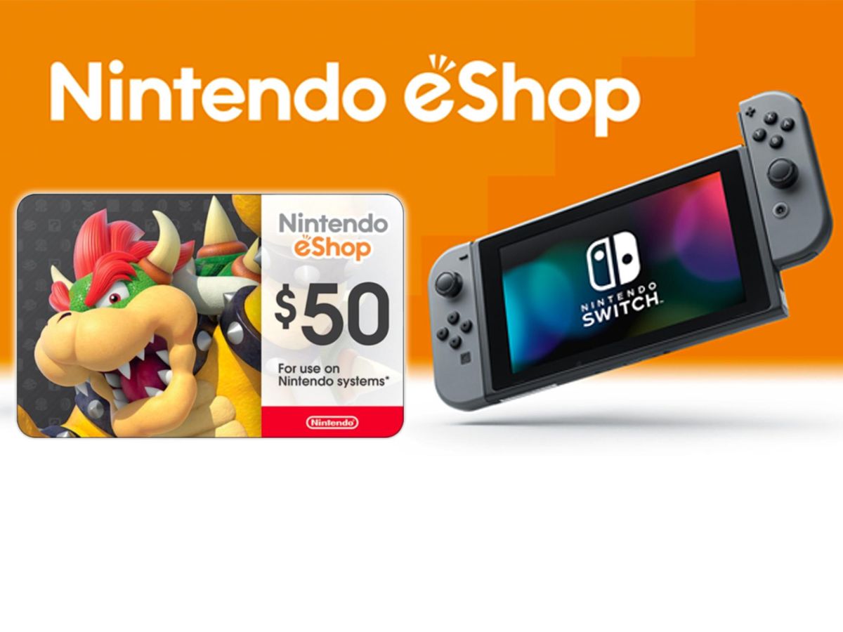 Snatch a discount on a Nintendo game with this 50 gift card for