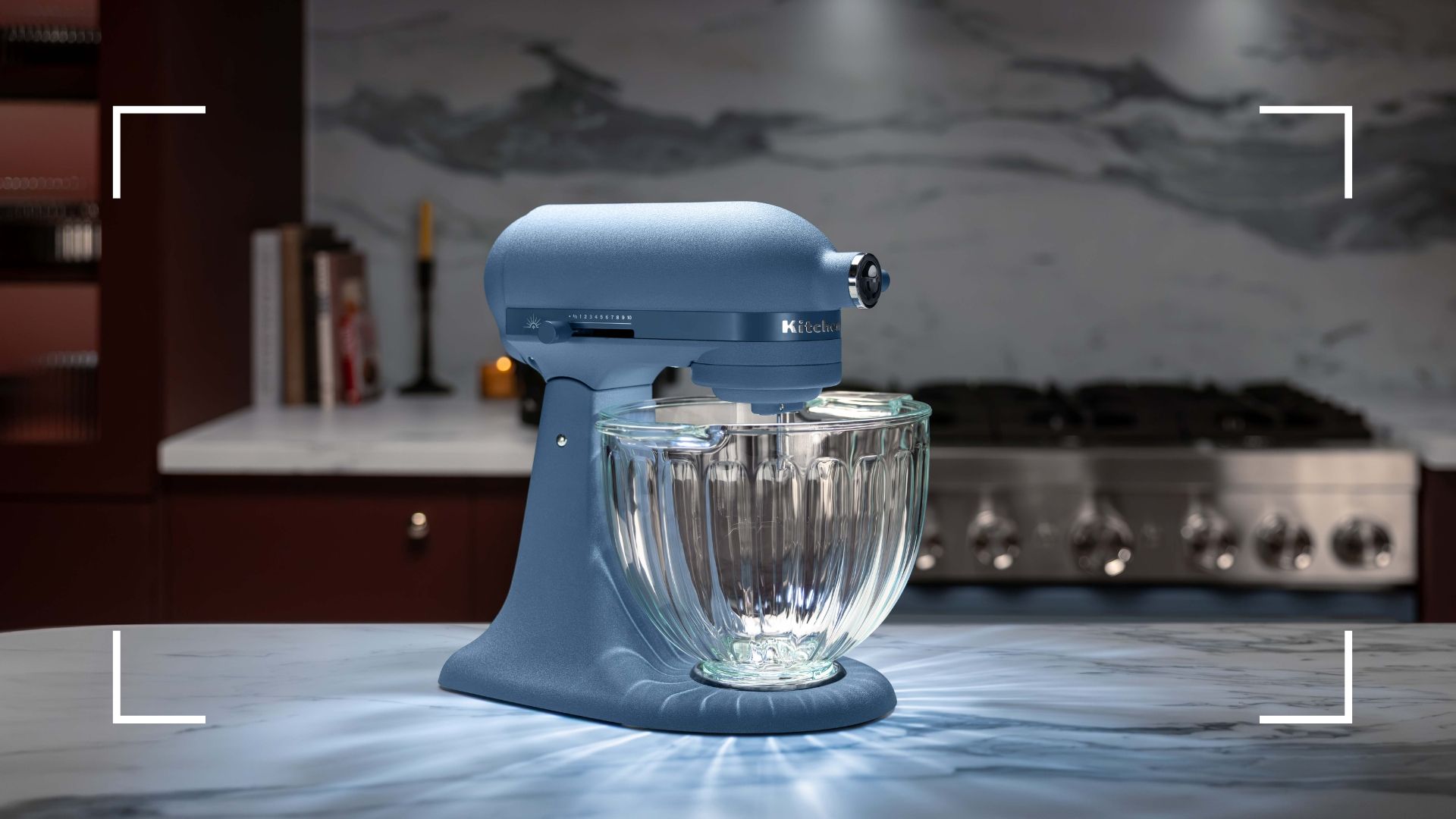 KitchenAid's stand mixer is so elegant, you'll want it on display – it will light up the room