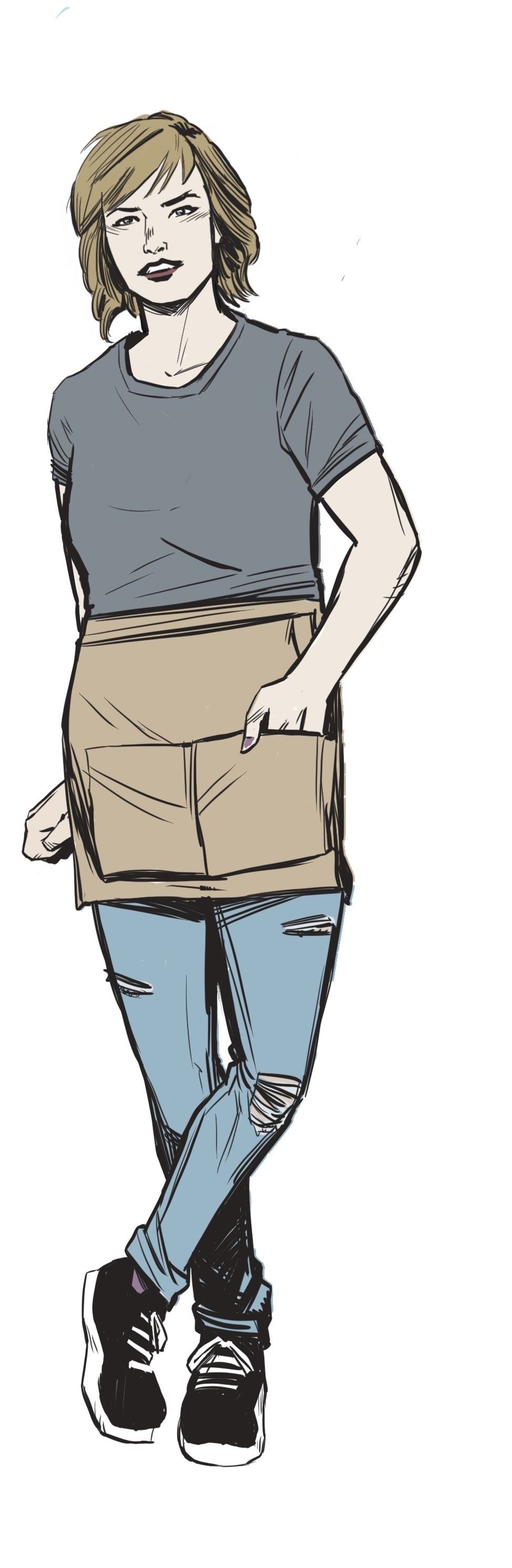 The All-Nighter character designs