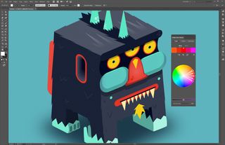 Access your colour themes directly within Illustrator CC via the new Color Themes panel
