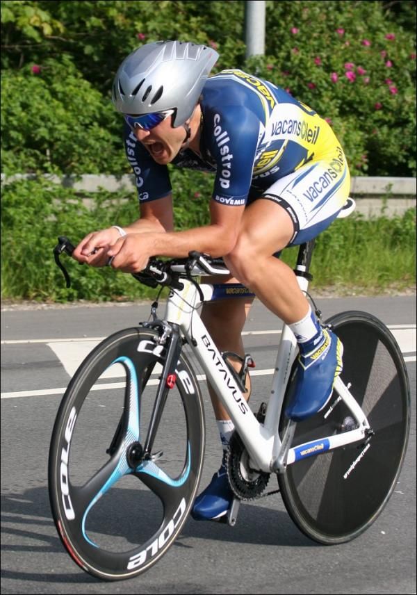 Martin Mortensen (Vacansoleil Pro Cycling) just missed out on the podium, with fourth place.