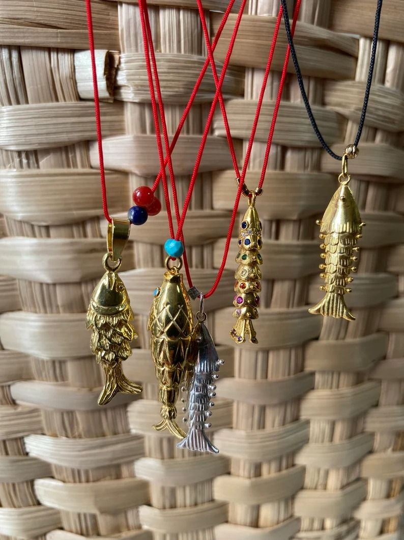 Dodos Beads, Fish Necklace
