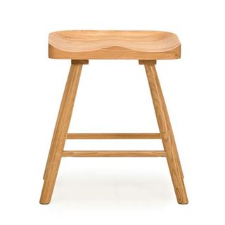 Dunelm wooden stool