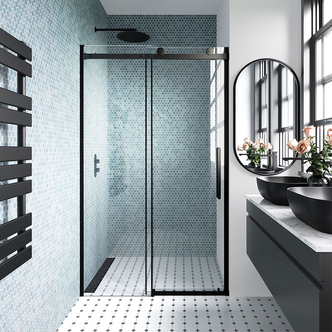 Small bathroom shower ideas clever ways to work in a shower Ideal Home