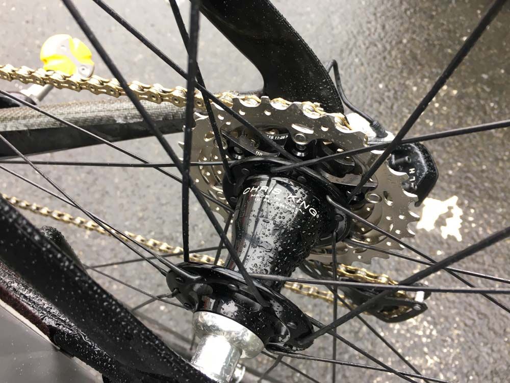 Mark Cavendish rides on Chris King hubs.