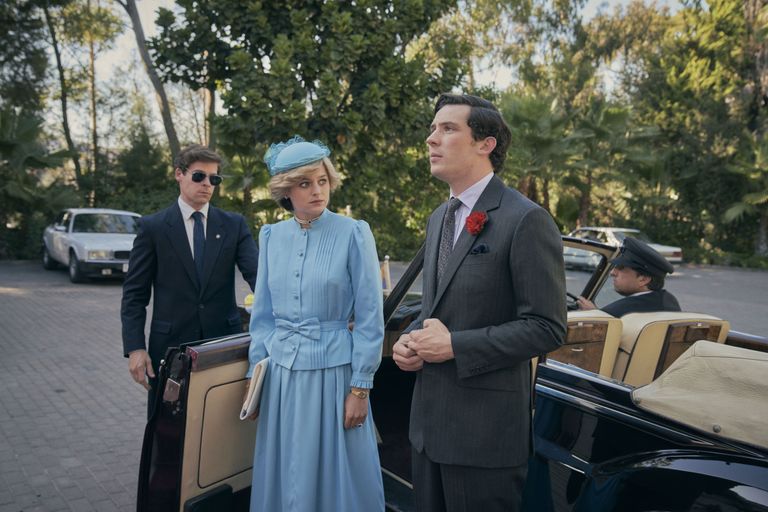 Prince Charles and Princess Diana in The Crown Season 4