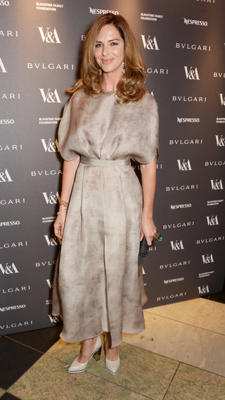 Trinny Woodall attends a private dinner celebrating the Victoria and Albert Museum's new exhibition 'The Glamour Of Italian Fashion 1945 - 2014' at Victoria and Albert Museum on April 1, 2014 in London, England