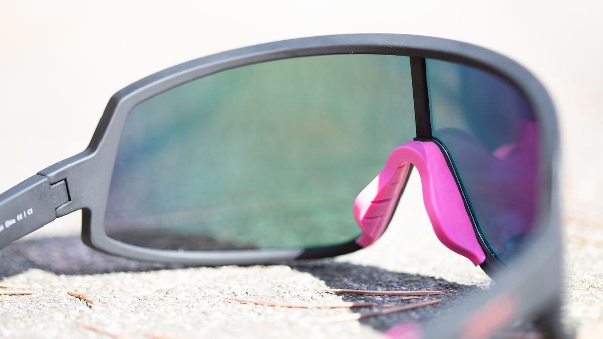 Goodr Wrap G sunglasses through the lens