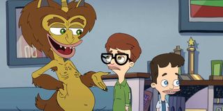 Some of the main characters on Big Mouth.