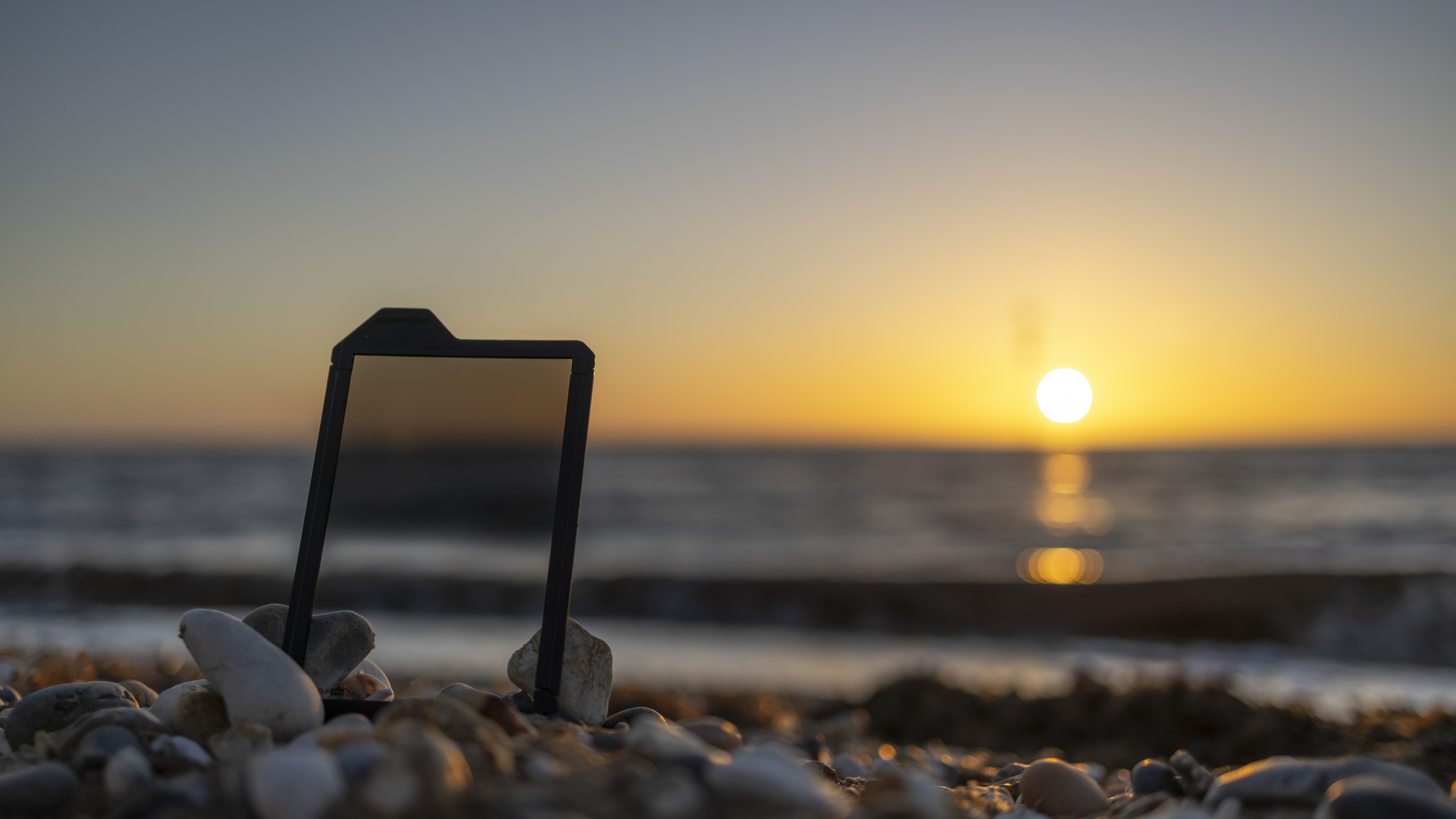 K&amp;amp;F Concept Graduated ND 100mm filter in use