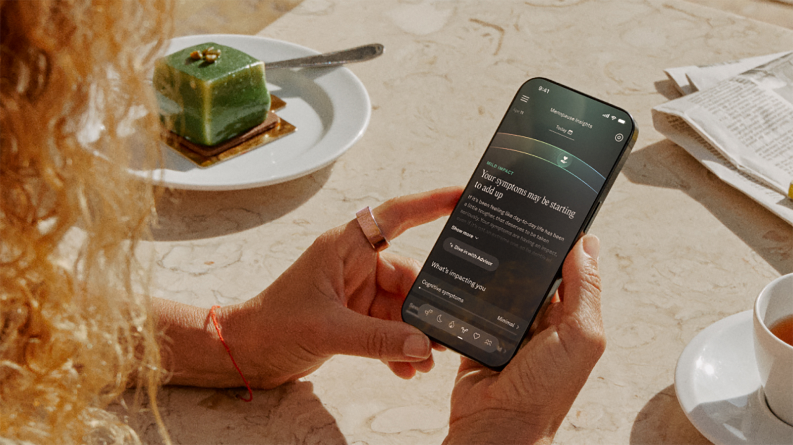 Oura Hormonal Birth Control and Menopause Insights features