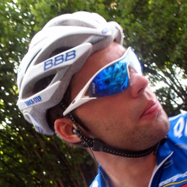 Maarten Wynants after finishing the 16th stage