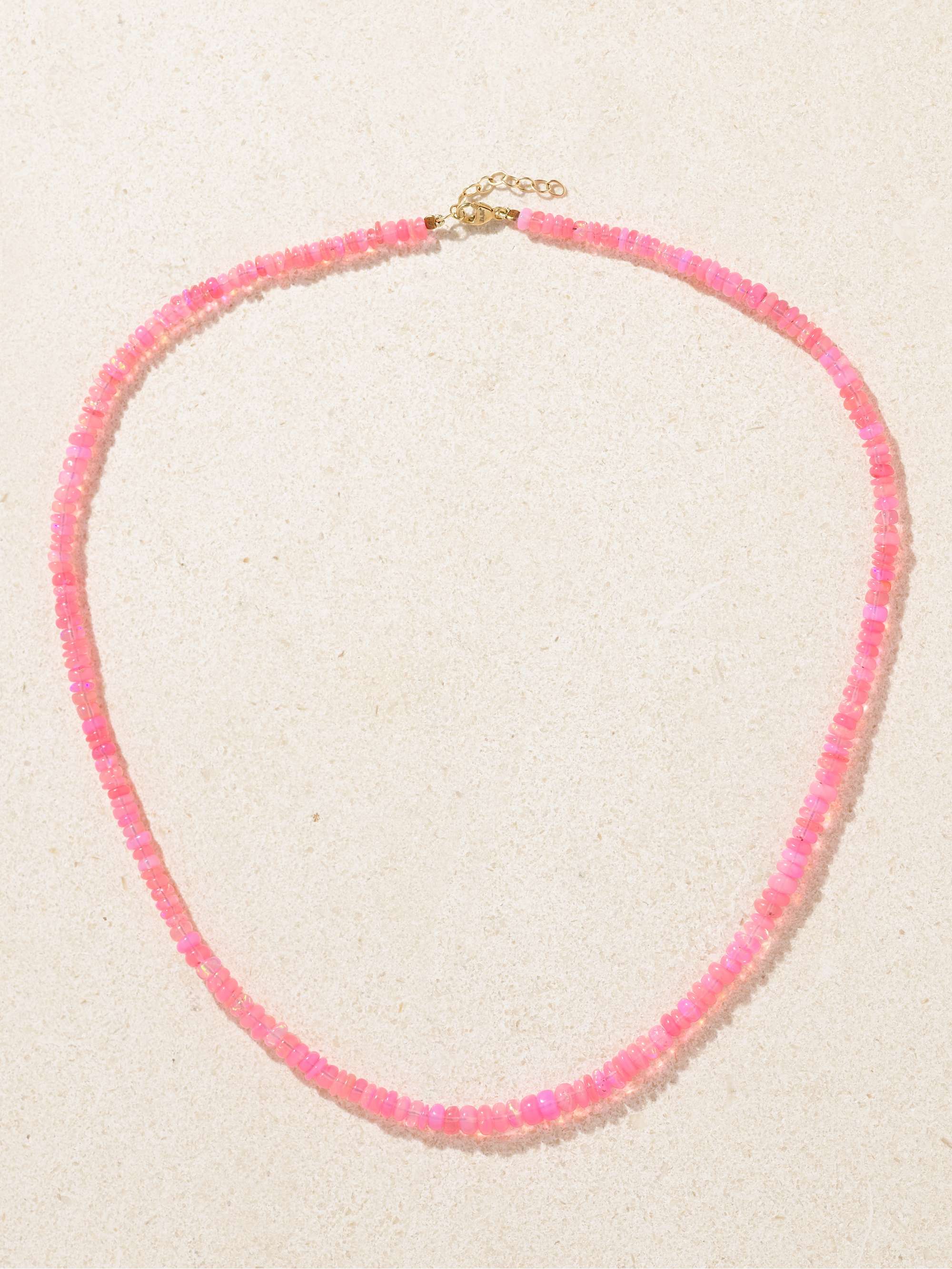 Gold Opal Necklace