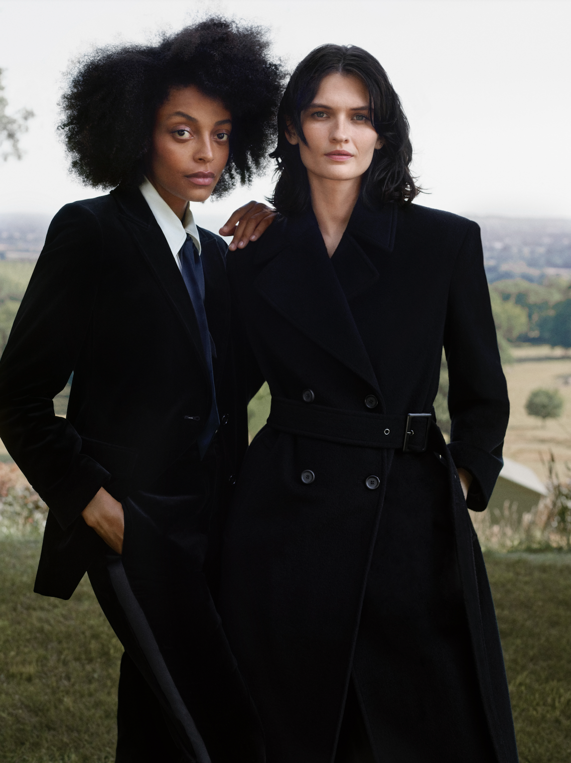 models wearing clothes from bella freud&#039;s second collaboration with marks &amp;amp; spencer