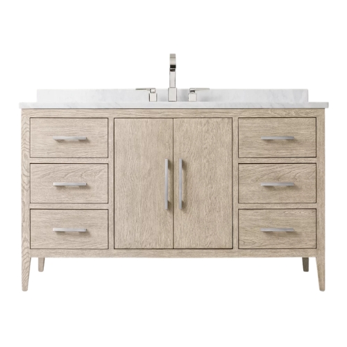 RH, French Contemporary Single Extra-Wide Vanity