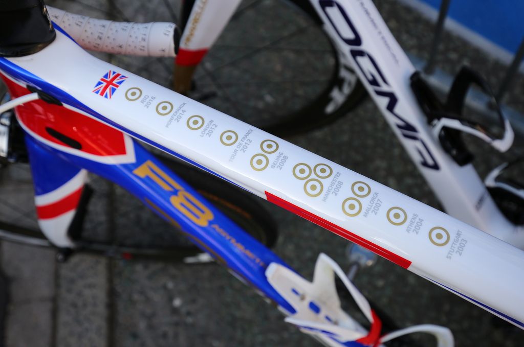 The long list of Bradley Wiggins' gold medals