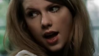 Taylor Swift in the Story of Us music video.