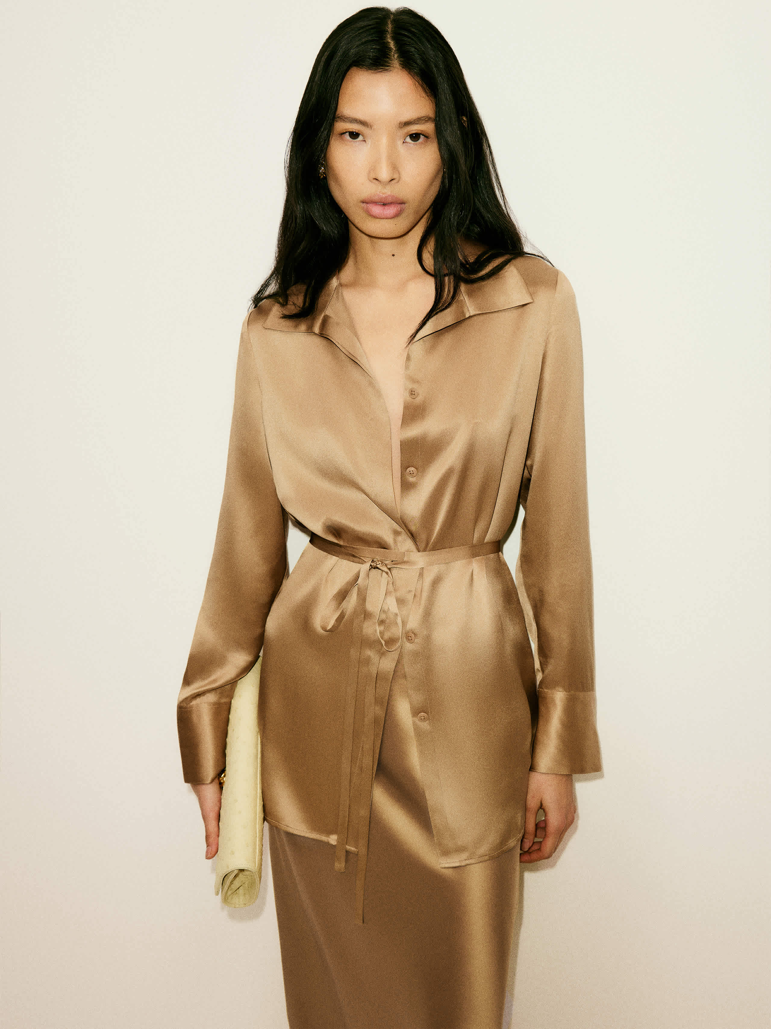 Reformation Camilla Silk Top