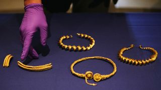 Iron age torc necklace
