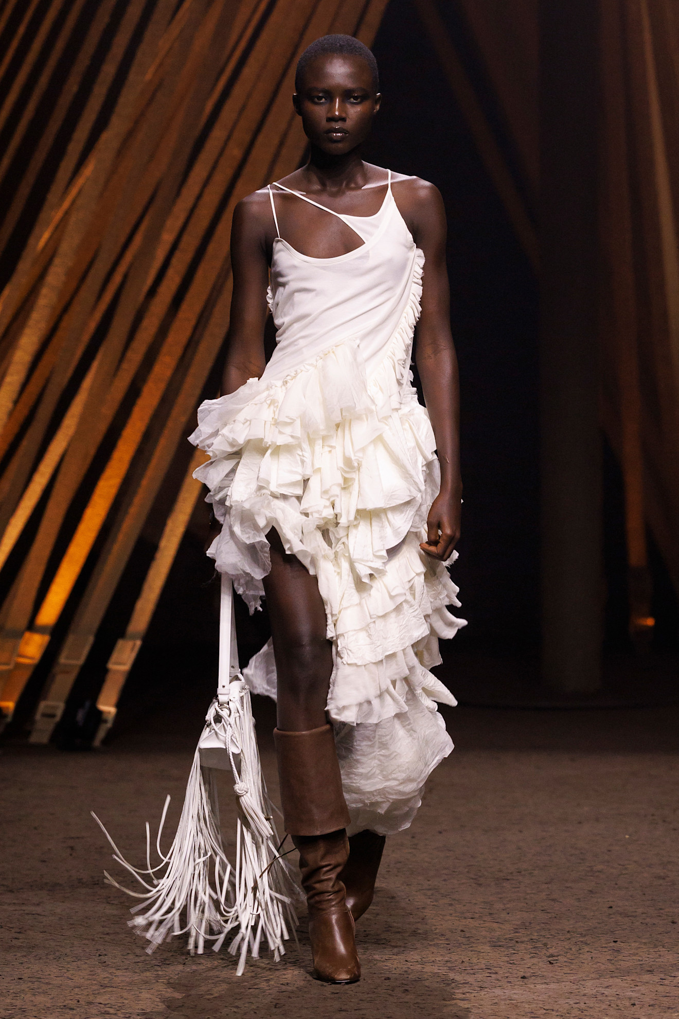 An Alexander McQueen model