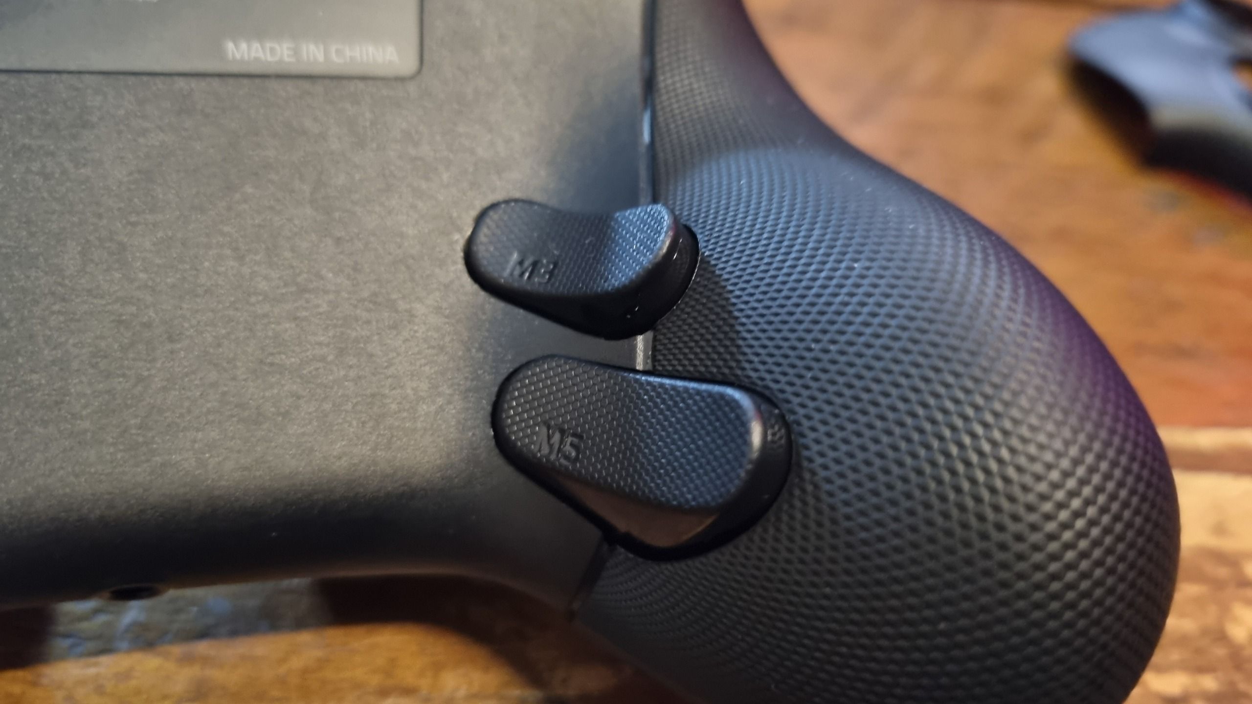 A Razer Wolverine V4 Pro gaming controller in close up