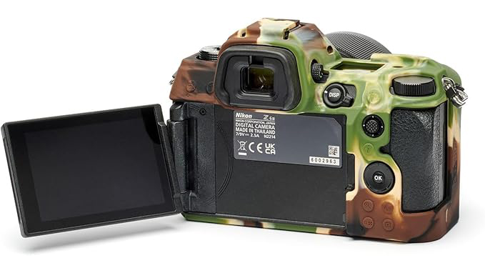 easyCover Camera Case for Z6 III Camouflage Rear View