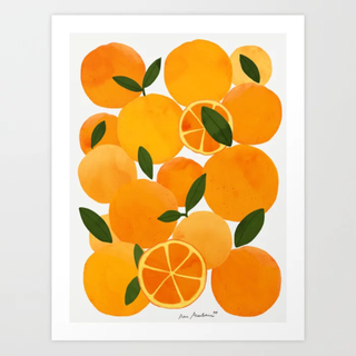 Orange Art Print