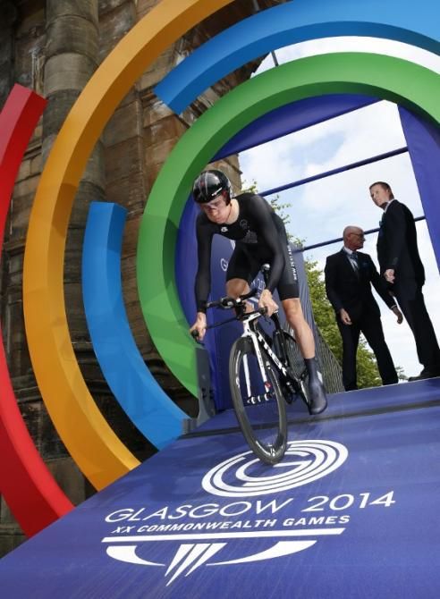 Jesse Sergent (New Zealand) gets started