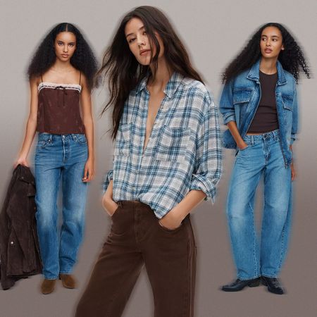 Collage of Anthropologie fall arrivals