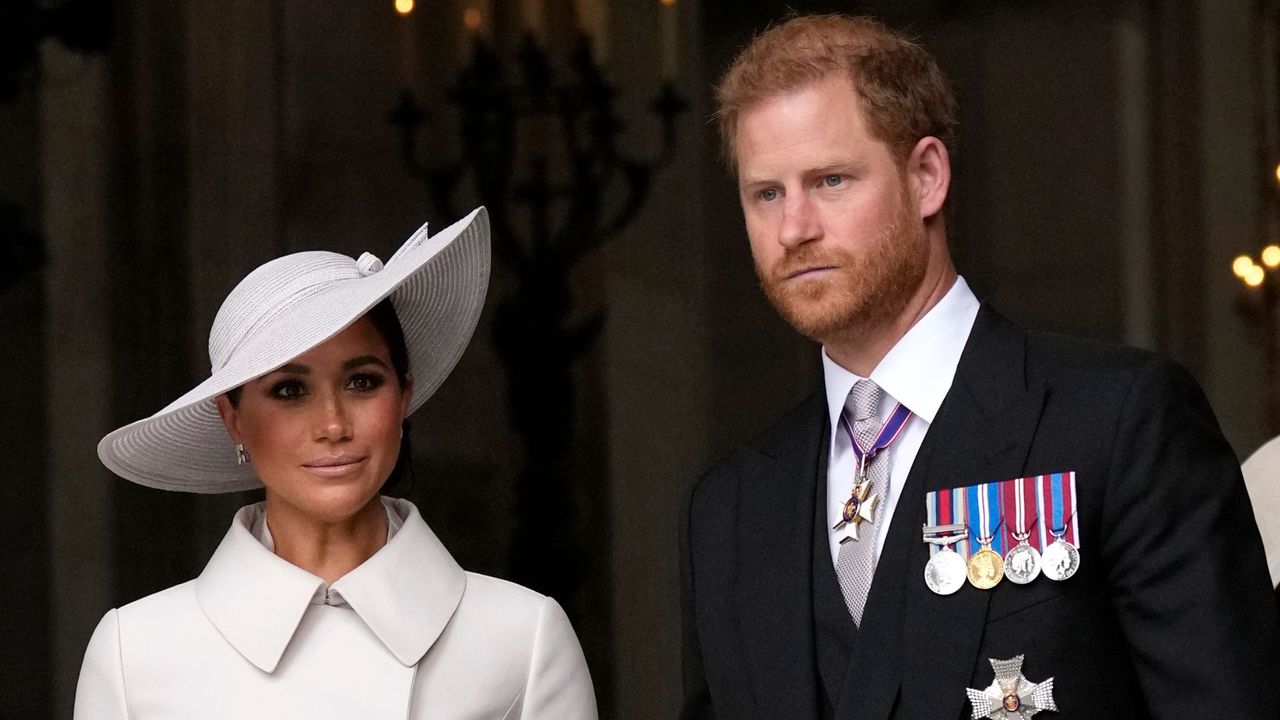 The Duke and Duchess of Sussex attend Queen Elizabeth II&#039;s Platinum Jubilee