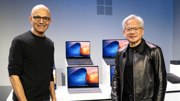 NVIDIA y Microsoft 