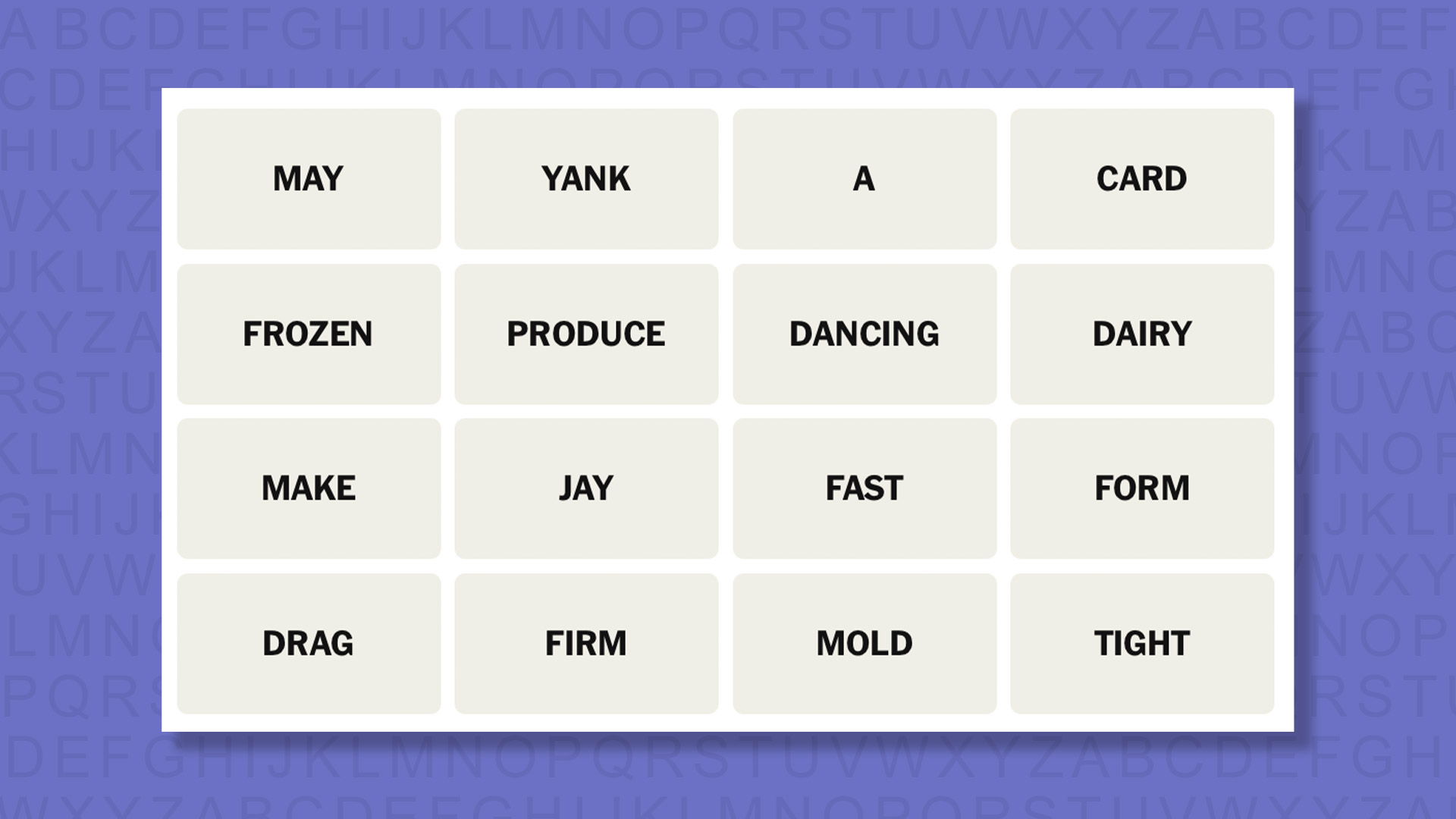 تلميحات NYT Connections للعبة 977 على خلفية أرجوانية