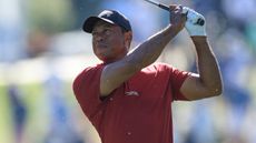 Tiger Woods takes a shot at The Masters