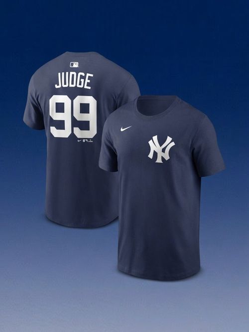 Men's New York Yankees Aaron Judge Name & Number T-Shirt