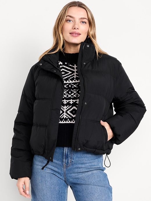 Water-Resistant Puffer Jacket