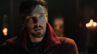 Benedict Cumberbatch as Stephen Strange in Doctor Strange in the Multiverse of Madness