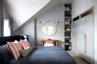 Bedroom with bespoke joinery