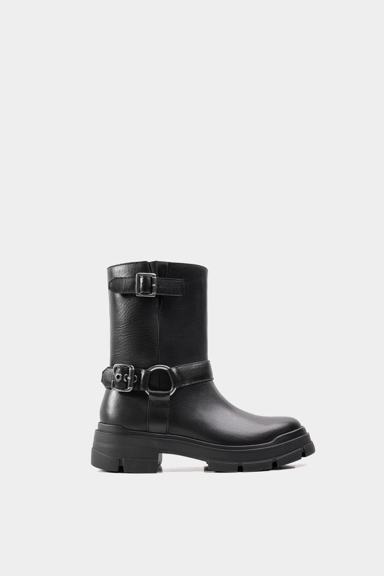 Leather Combat Boots Balia