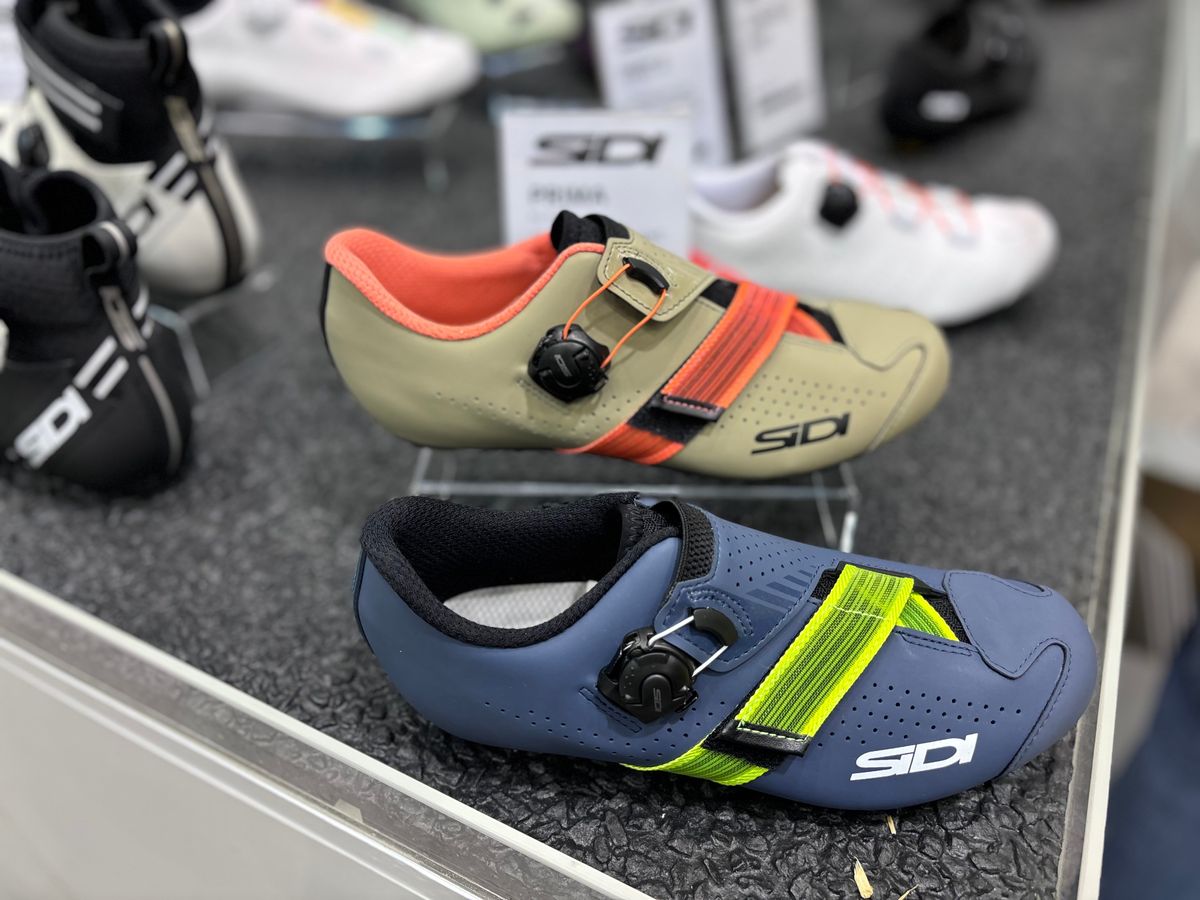 Sidi shoes at Eurobike